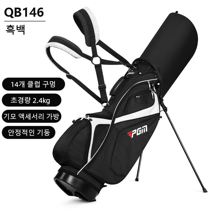 PGM Golf Bag Men Women 14 Pin Lightweight Shoulder Stand Bags QB146