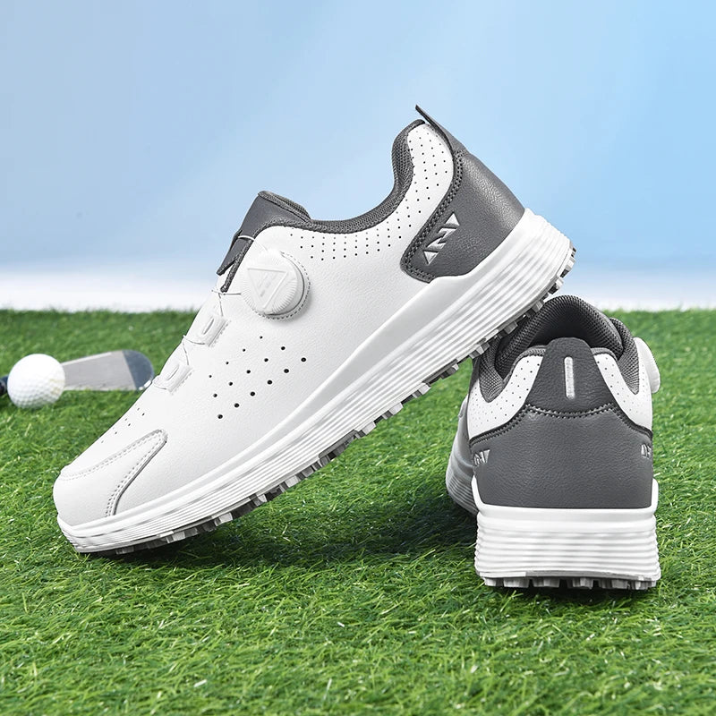 Factory Customized OEM Provides Excellent Long-term Cushioning Anti Slip Waterproof Leather Ultra-fine Fiber Unisex Autumn Golf