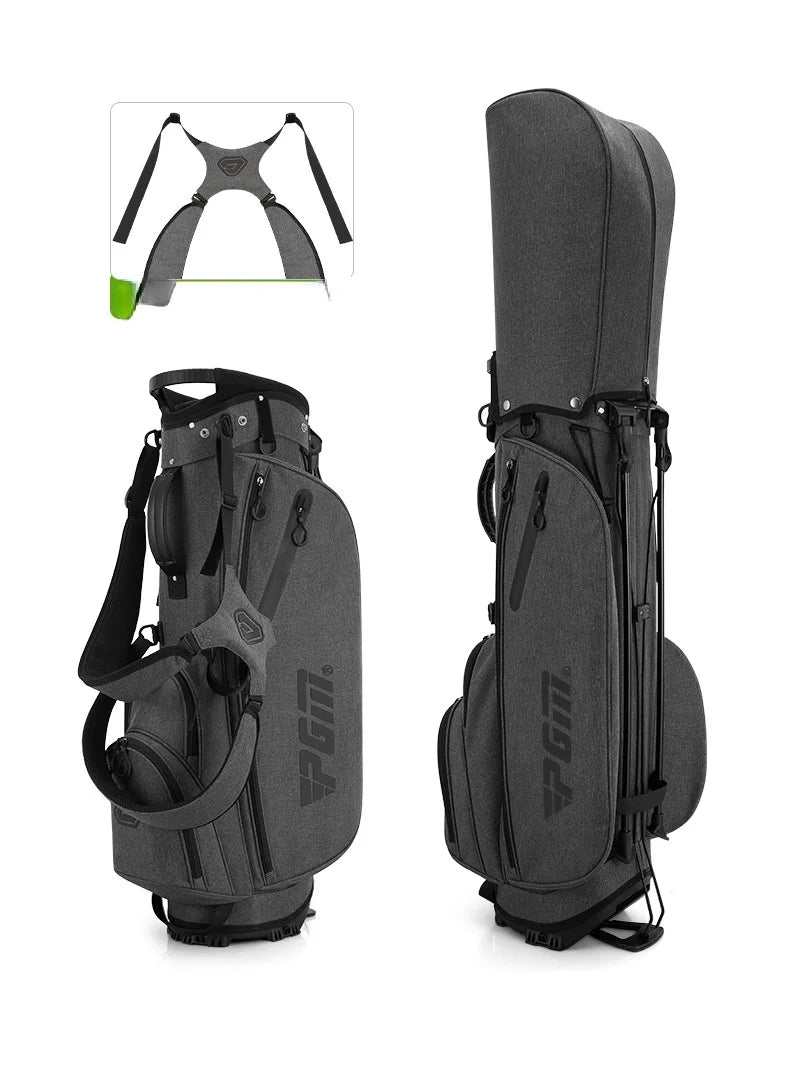 PGM Men's Golf Bag Ultra Lightweight and Stable Holder Bag QB092