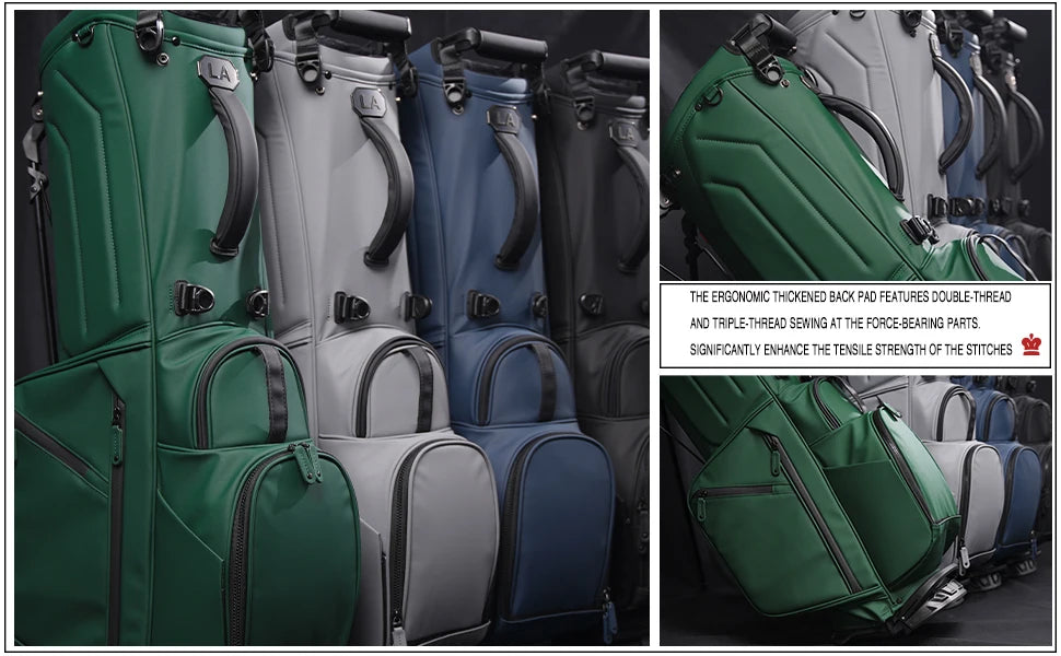 JBoss Golf 6 14 Divider Lightweight Waterproof Pu Leather for Men Premium Custom Golf Bag