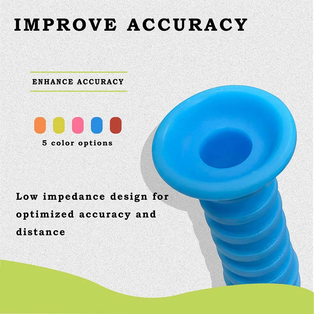 5Pcs Premium Elastic Golf Tees-83mm/3.24" Rubber Ball Tee Holder-Durable Flexible Golf Accessories Five Colors Available Custom