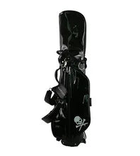 Golf Ladies' Colorful Stand & Ball Bag Trendy Stripes Design Nylon Fabric Zipper Closure Portable
