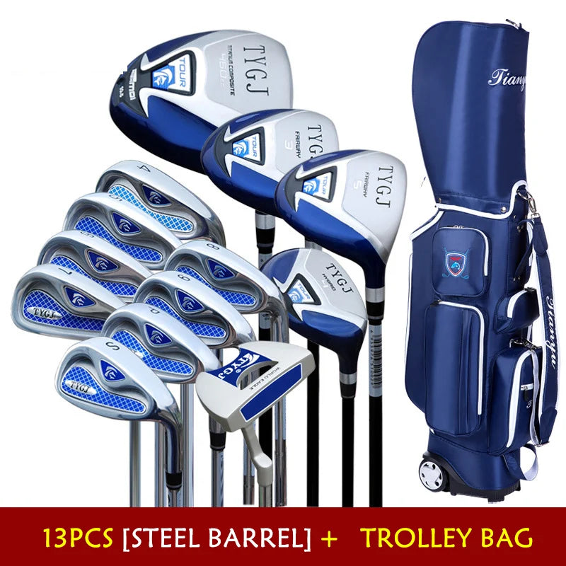 Golf Clubs Full Set of Men's and Women's Practice  Half Set of Clubs Beginners Practice Full Set of Clubs