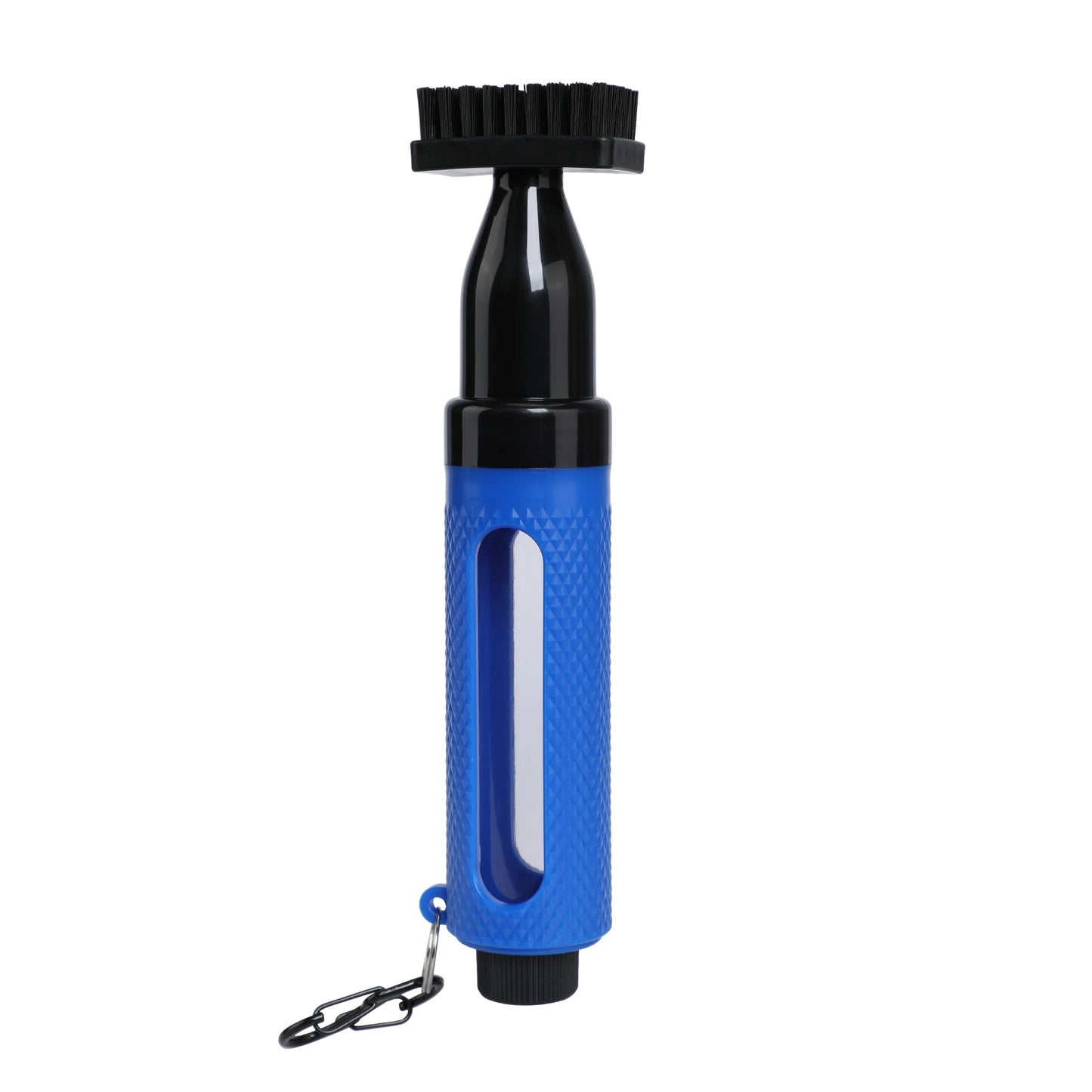 New Golf Supplier Wholesale in Stock Pro Club Accessories Blue High Quality PVC Bristle Squeeze Bottle Water Golf Cleaning Brush
