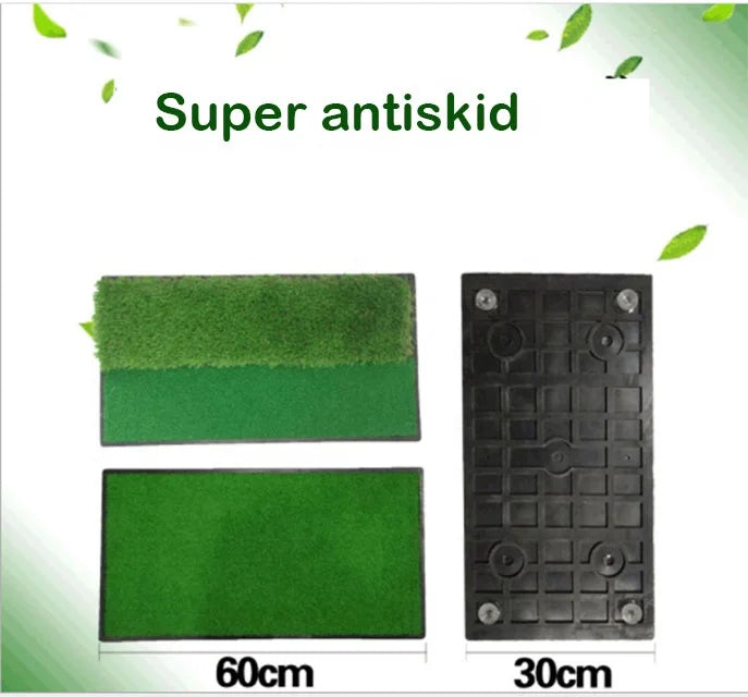 Factory Direct Sales Customized Multi-function Vastup Brand 30x60cm Portable Anti-slip Rubber+PP Artificial Grass Golf Putting