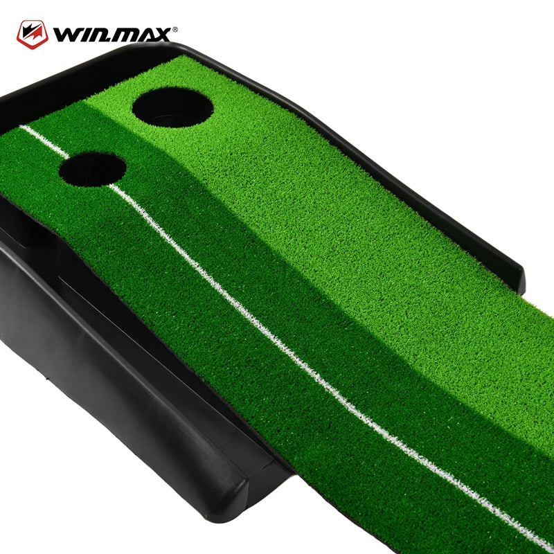 Wholesale Golf PERFECT PRACTICE Indoor Golf Putting Green with 1/2 Hole Training for Mini Games at Home in Office Ambidextrous