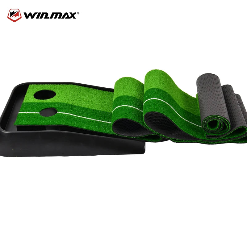 Wholesale Golf PERFECT PRACTICE Indoor Golf Putting Green with 1/2 Hole Training for Mini Games at Home in Office Ambidextrous