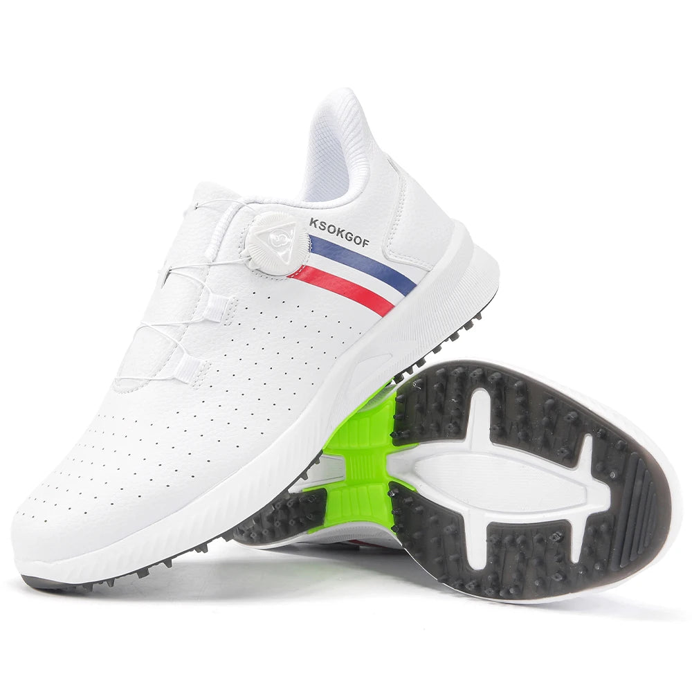 Factory Customized OEM Provides Excellent Long-term Cushioning Anti Slip Waterproof Leather Ultra-fine Fiber Unisex Autumn Golf