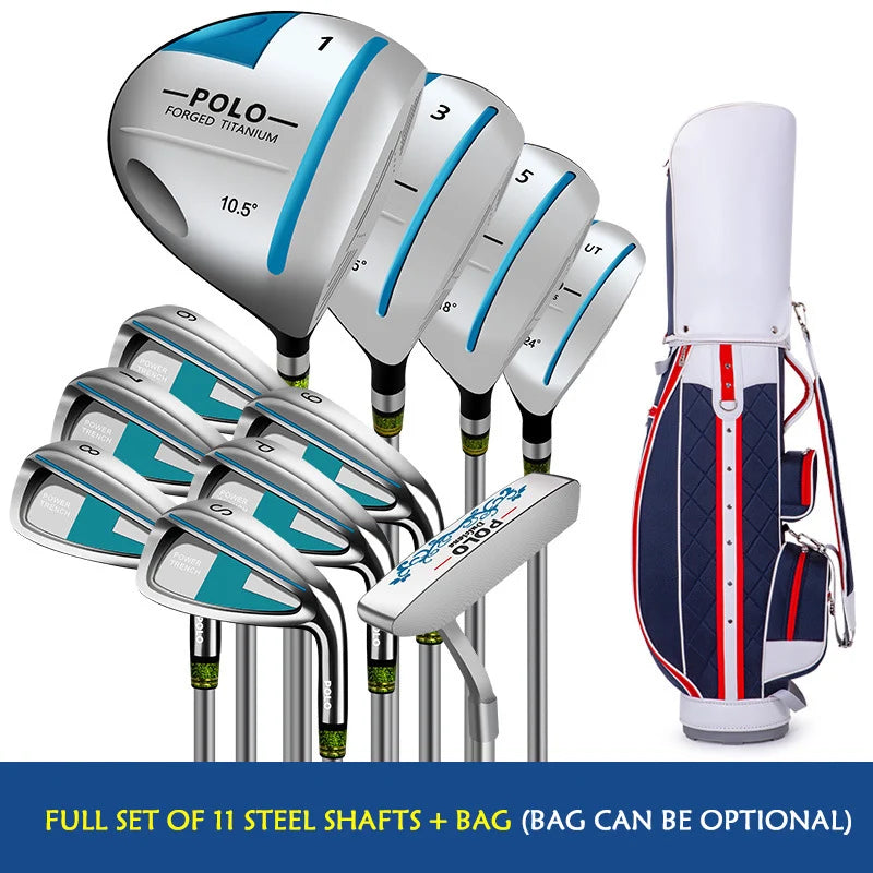 New Golf Clubs Men's Sets a Full Set of Beginner Practice Clubs Golf Equipment
