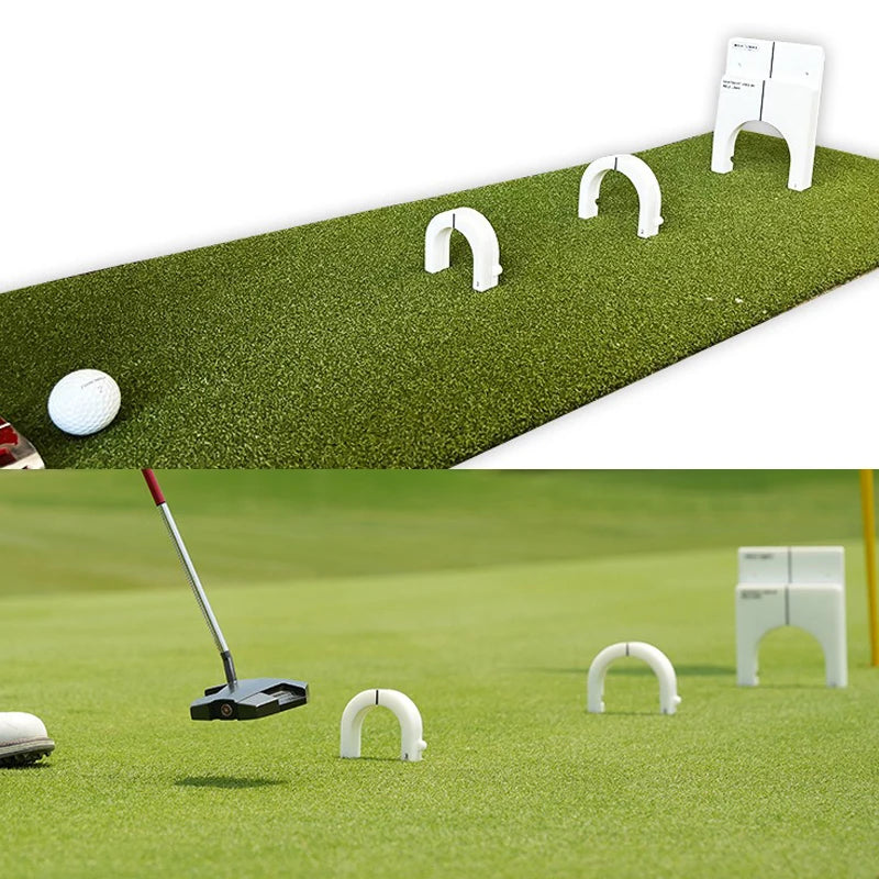 Golf Putting Training 3 Different Sizesrainer Aim Target Game Door Golf Putting Gates Putting Green Golf Alignment Training Aids