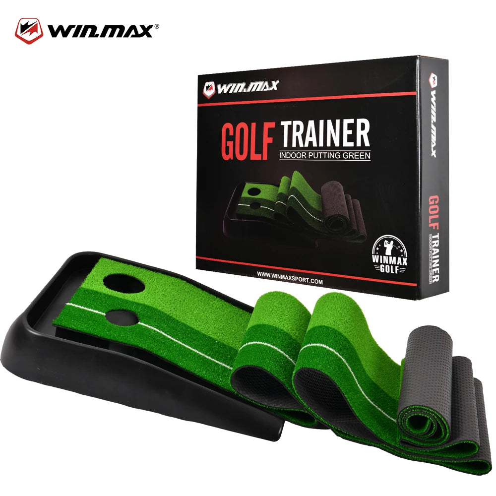 Wholesale Golf PERFECT PRACTICE Indoor Golf Putting Green with 1/2 Hole Training for Mini Games at Home in Office Ambidextrous