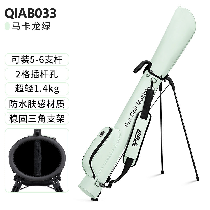 PGM Women Golf Bags Ultra Lightweight Portable Waterproof Rack Bag Women's Stand Ball Bag Waterproof Golf Supplies Club Bag