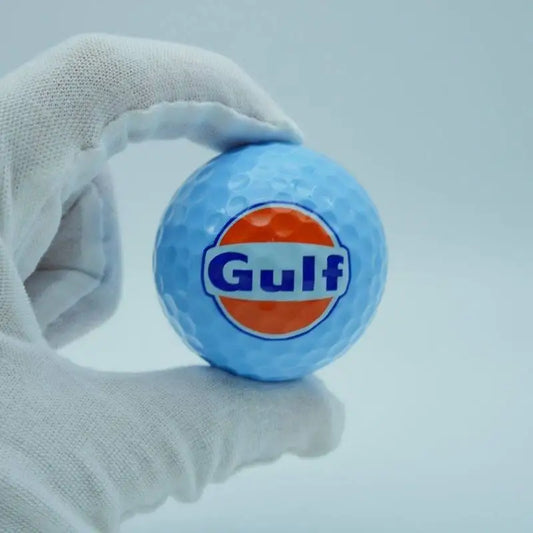Gulf Oil Gulf Golf Elastic Sports Colorful Surrounding Practice Golf Gifts Colorful Balls Double Layer