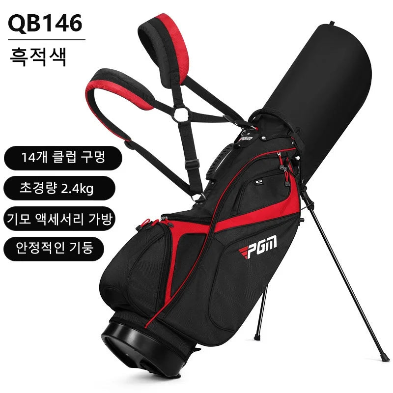 PGM Golf Bag Men Women 14 Pin Lightweight Shoulder Stand Bags QB146