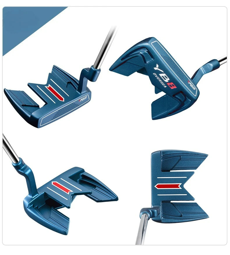 PGM Men's golf clubs , stable low center of gravity, and high forgiveness Golf single putter with arrow aiming line TUG097
