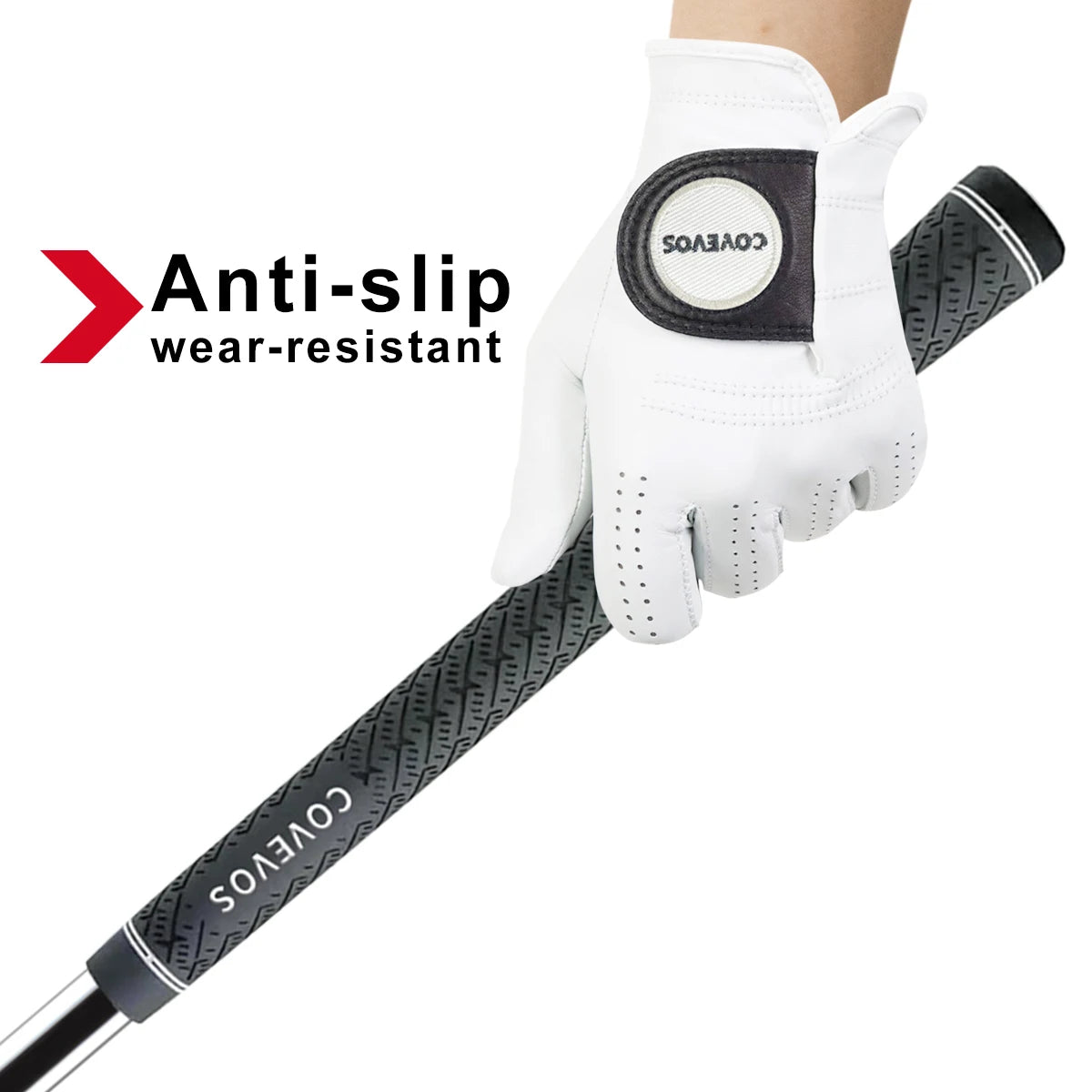 Golf grip - textured surface design, non-slip and wear-resistant, suitable for all-weather use, unisex.