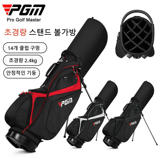 PGM Golf Bag Men Women 14 Pin Lightweight Shoulder Stand Bags QB146