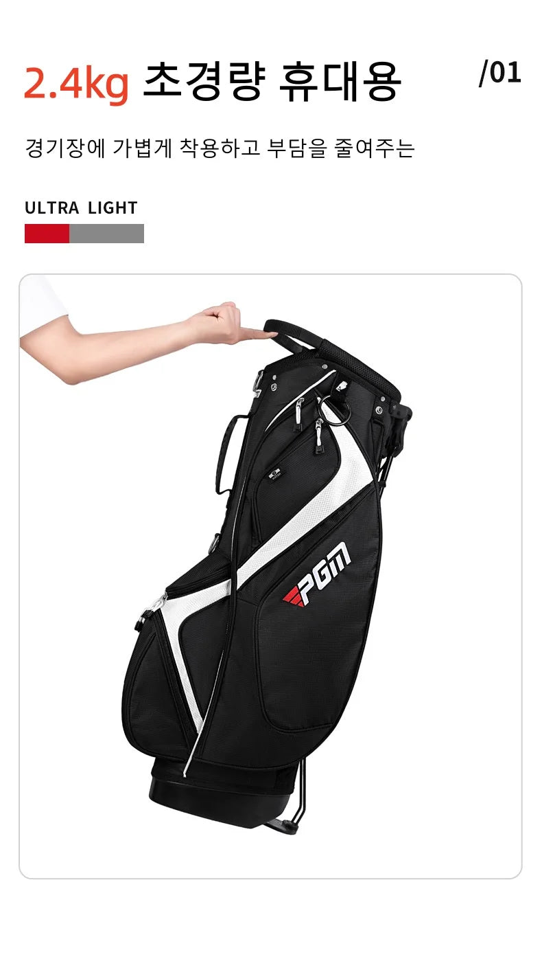 PGM Golf Bag Men Women 14 Pin Lightweight Shoulder Stand Bags QB146