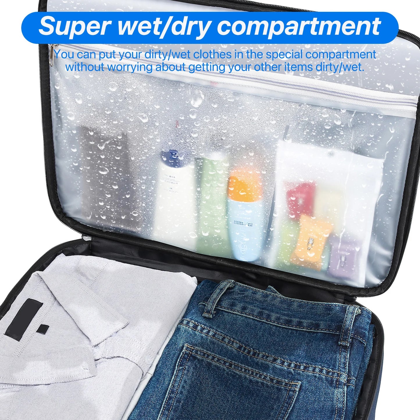 Golf Trunk Organizer Golf Shoes Bag With Large Golf Storage Box for Balls Tees Clothes Gloves Accessories ﻿with Shoe Compartment