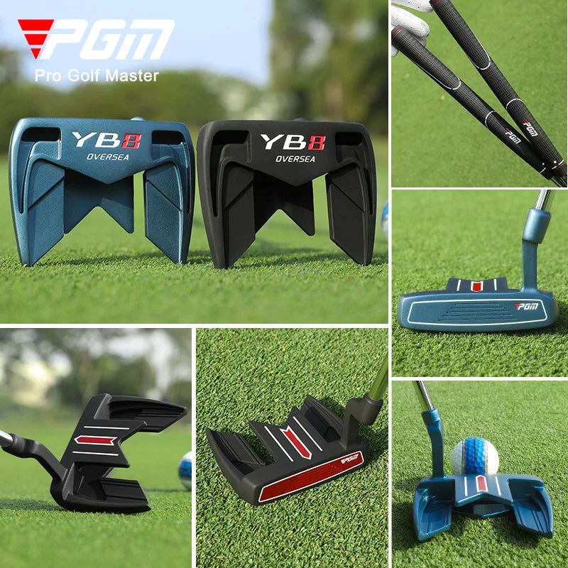 PGM Men's golf clubs , stable low center of gravity, and high forgiveness Golf single putter with arrow aiming line TUG097