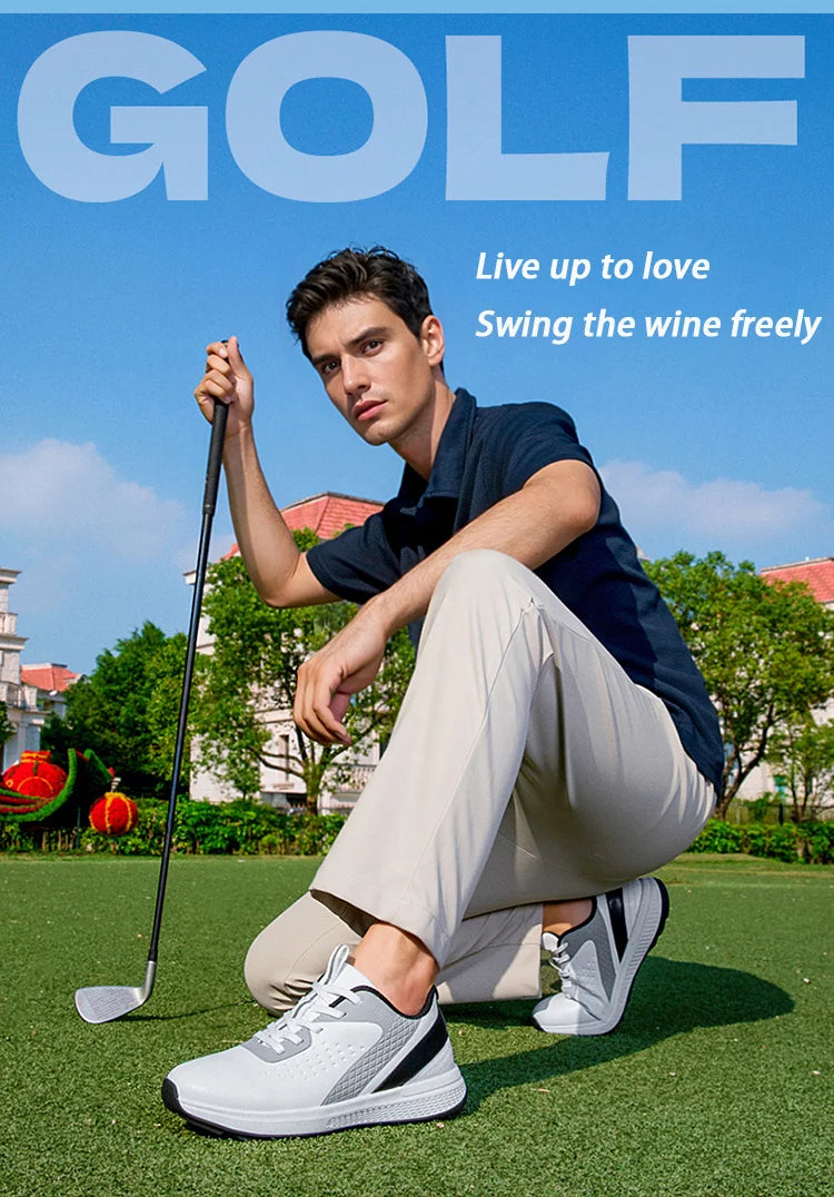Golf Shoes Anti-Slip Sports Sneakers for Enhanced Traction And Comfort on the Green