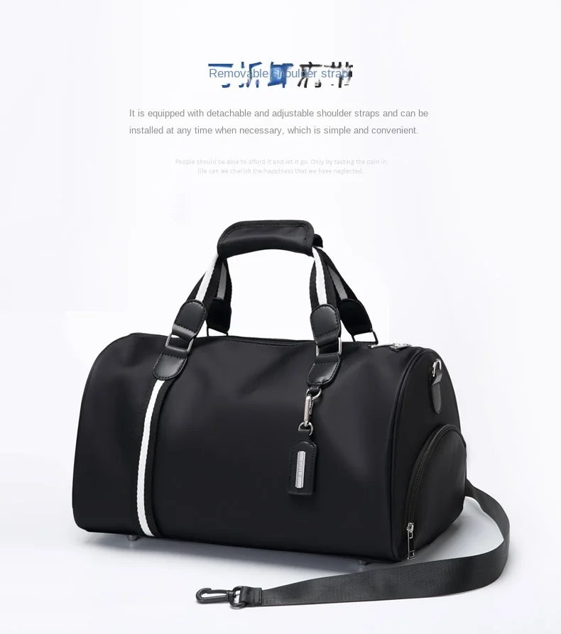 GOLF men's travel bag, short distance luggage bag, dry and wet separation fitness bag, backpack, business trip portable