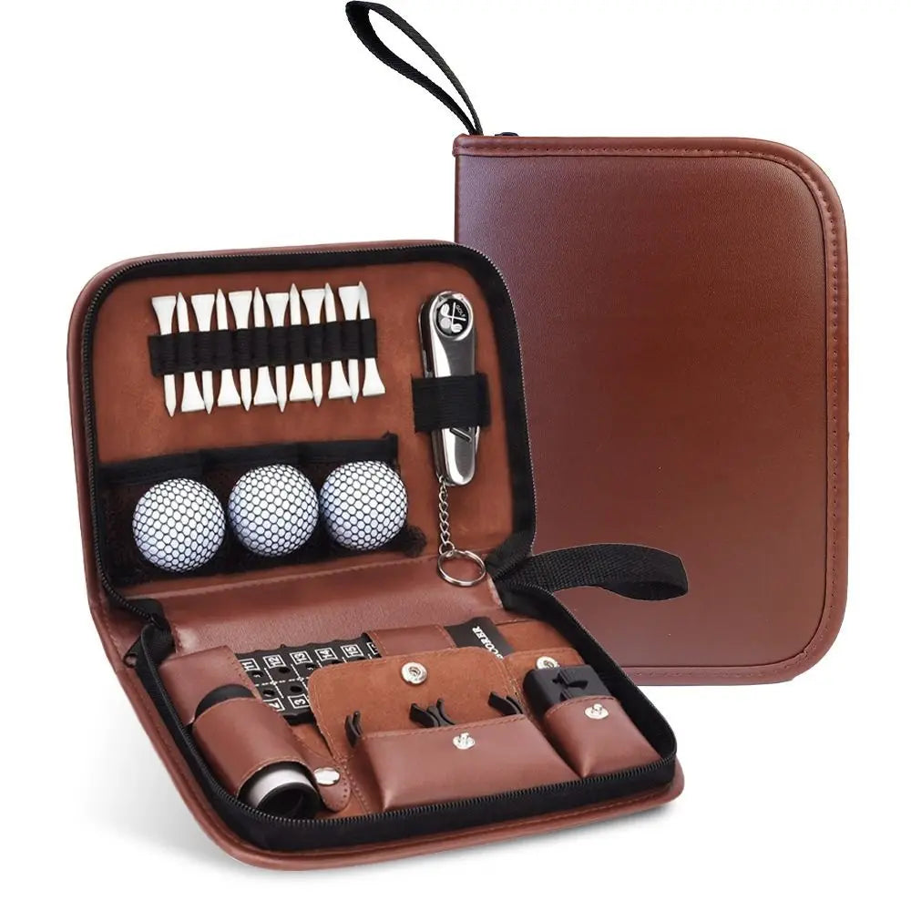 Large Capacity Golf Tool Storage Bag Multifunctional Waterproof Golf Accessories Case Portable Golf Tool Organizer