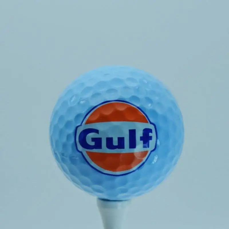 Gulf Oil Gulf Golf Elastic Sports Colorful Surrounding Practice Golf Gifts Colorful Balls Double Layer