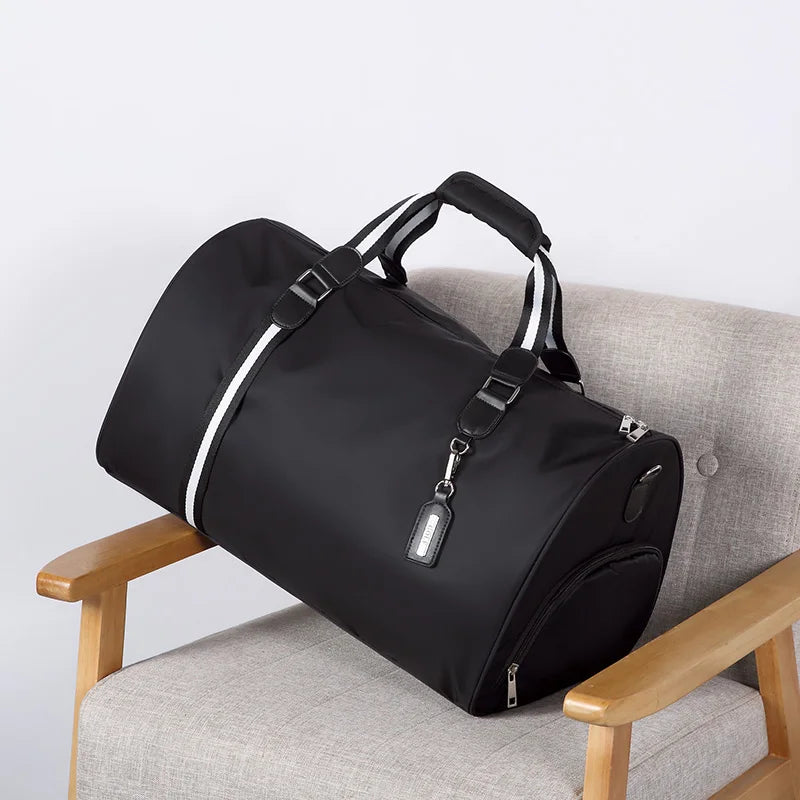 GOLF men's travel bag, short distance luggage bag, dry and wet separation fitness bag, backpack, business trip portable