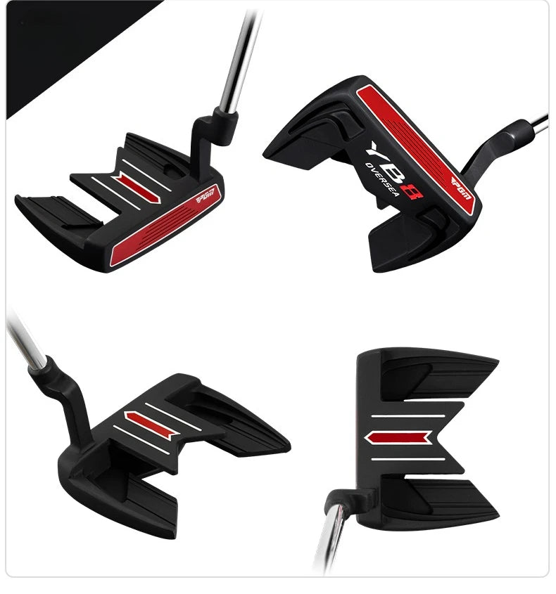 PGM Men's golf clubs , stable low center of gravity, and high forgiveness Golf single putter with arrow aiming line TUG097