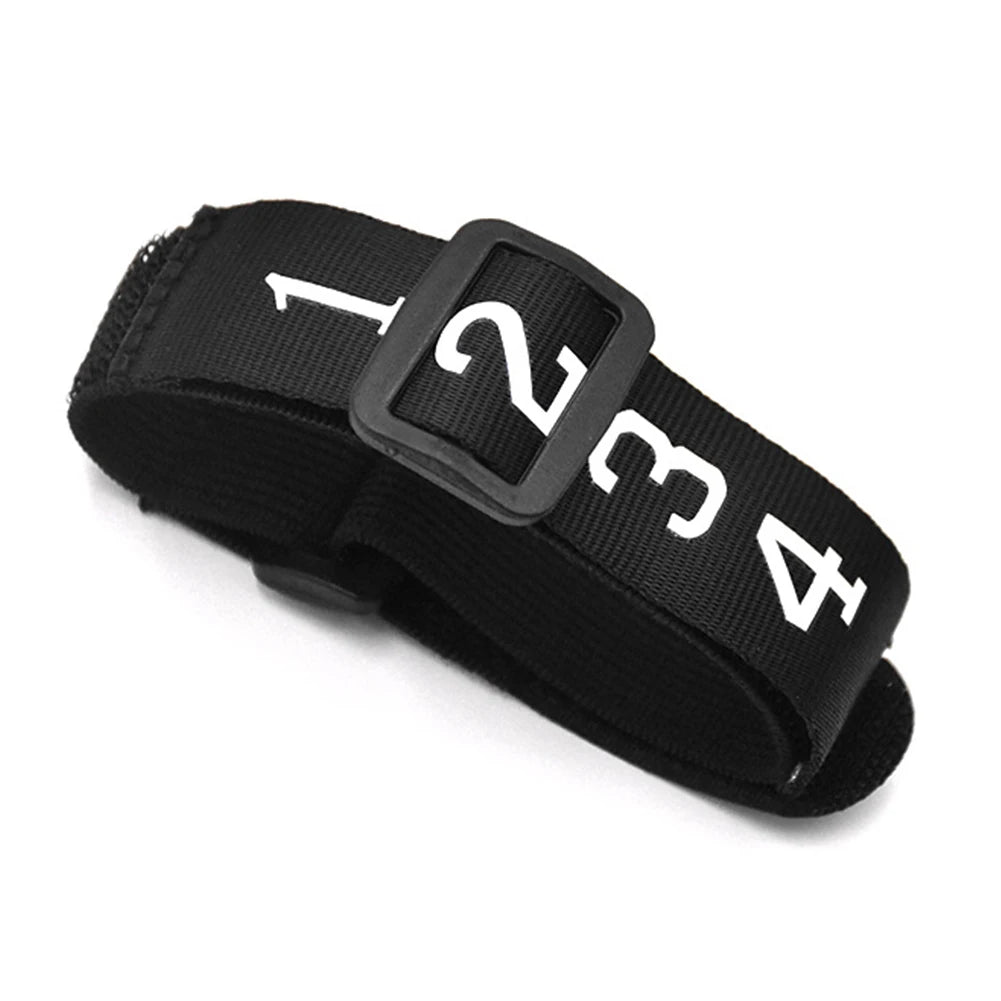 Football Referee Gear Football Referee Marking Equipment Football Numbered Wrist Down Indicator Sports Match Scoring Supplies