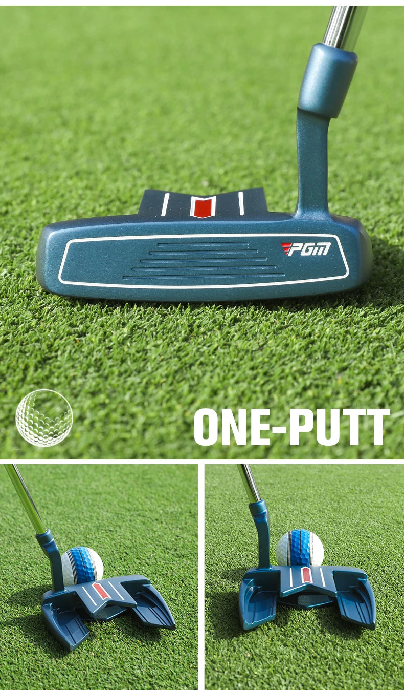 PGM Men's golf clubs , stable low center of gravity, and high forgiveness Golf single putter with arrow aiming line TUG097