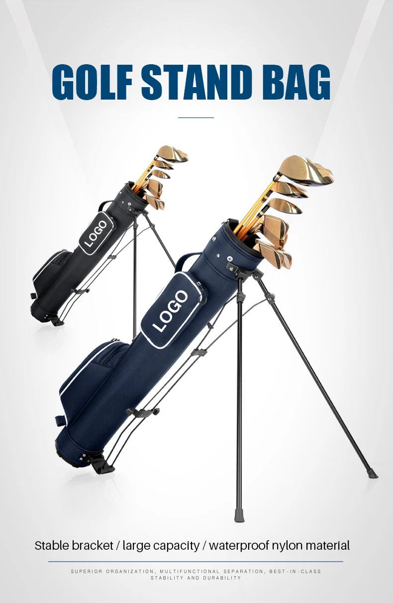 PGM QIAB017 Custom Nylon Waterproof Golf Bags Wholesale OEM Sunday Bag
