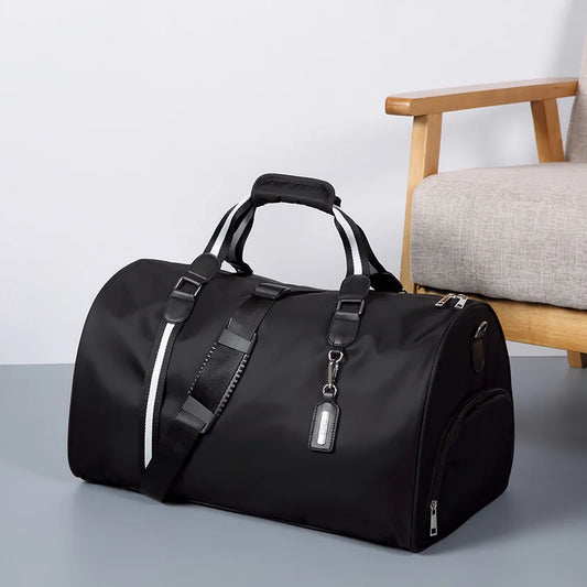 GOLF men's travel bag, short distance luggage bag, dry and wet separation fitness bag, backpack, business trip portable