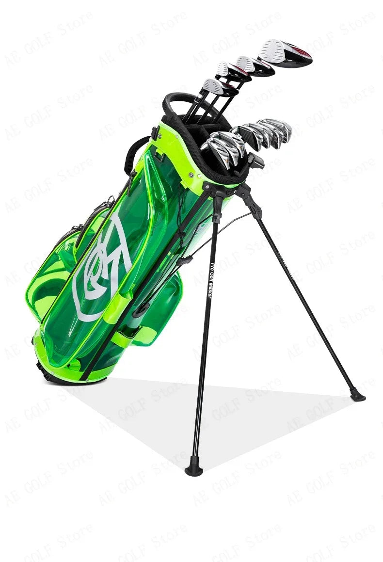 PGM Golf Bag Women High Quality Waterproof  Portable Club Pack Lightweight Bright Transparent Put All Sets Clubs QB131