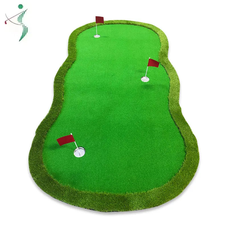 Indoor Outdoor Training Mat Portable Golf Green Simulator Golf Equipment Mini Golf Course