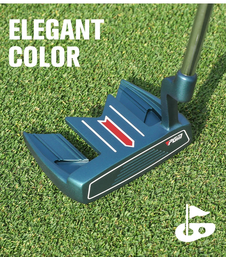 PGM Men's golf clubs , stable low center of gravity, and high forgiveness Golf single putter with arrow aiming line TUG097