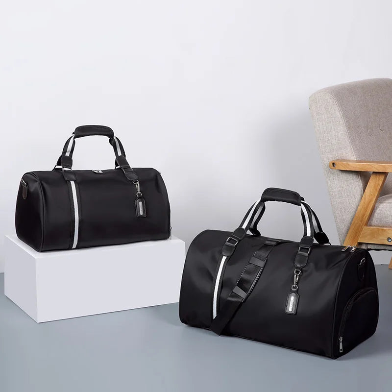 GOLF men's travel bag, short distance luggage bag, dry and wet separation fitness bag, backpack, business trip portable