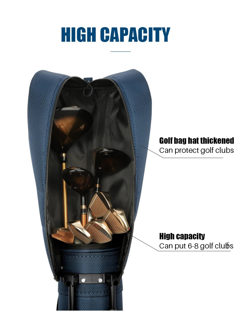 PGM QIAB017 Custom Nylon Waterproof Golf Bags Wholesale OEM Sunday Bag