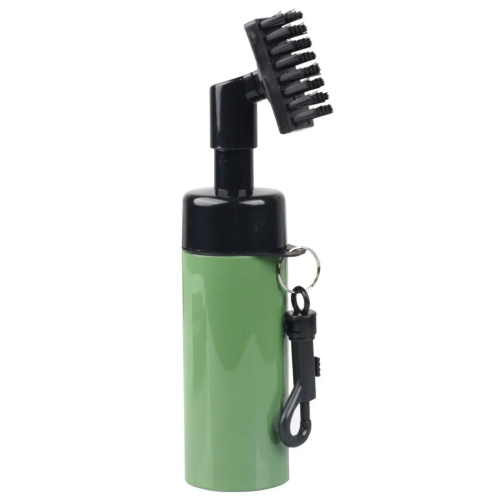 Golf Club Groove Cleaner Brush With Leakproof Spray Bottle Automatic Water Professional Golf Cleaning Kit Portable Golf Tools