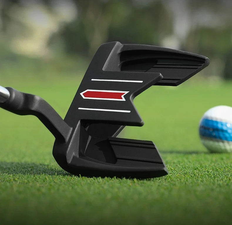 PGM Men's golf clubs , stable low center of gravity, and high forgiveness Golf single putter with arrow aiming line TUG097