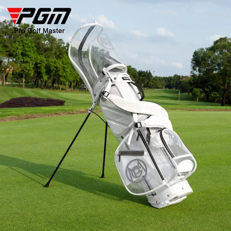PGM Golf Bag Women High Quality Waterproof  Portable Club Pack Lightweight Bright Transparent Put All Sets Clubs QB131