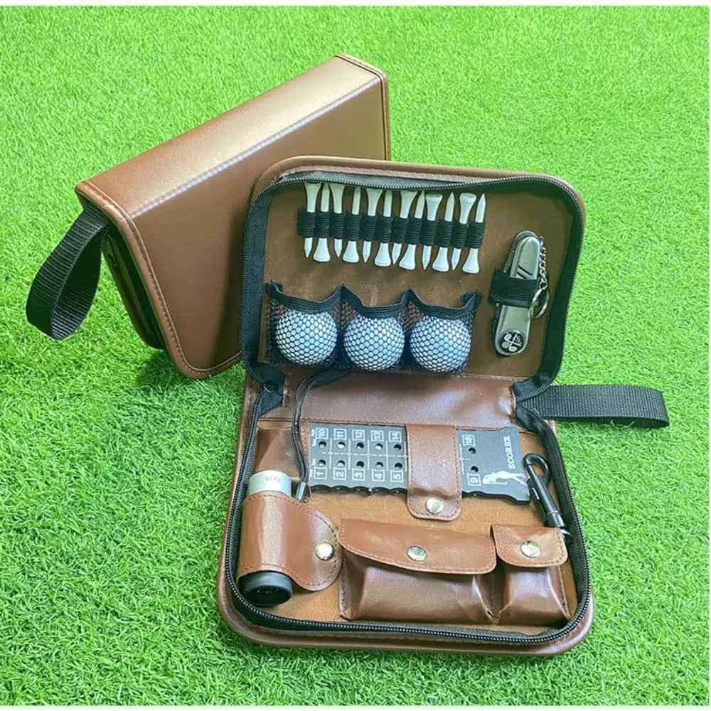 Large Capacity Golf Tool Storage Bag Multifunctional Waterproof Golf Accessories Case Portable Golf Tool Organizer