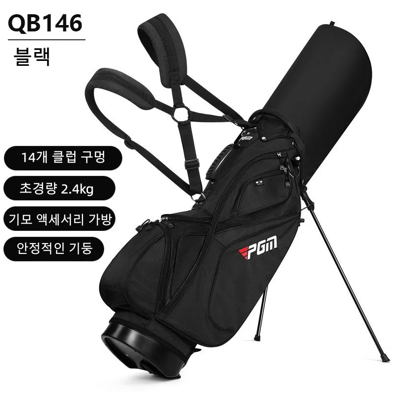PGM Golf Bag Men Women 14 Pin Lightweight Shoulder Stand Bags QB146